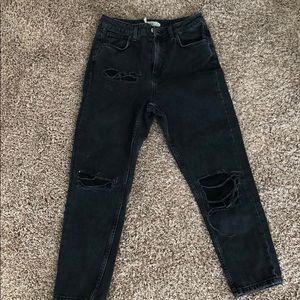Topshop mom jeans